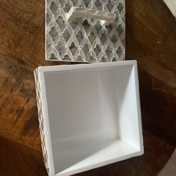 Beautiful Moroccan tile style large jewelry box NWT - Picture 16 of 16